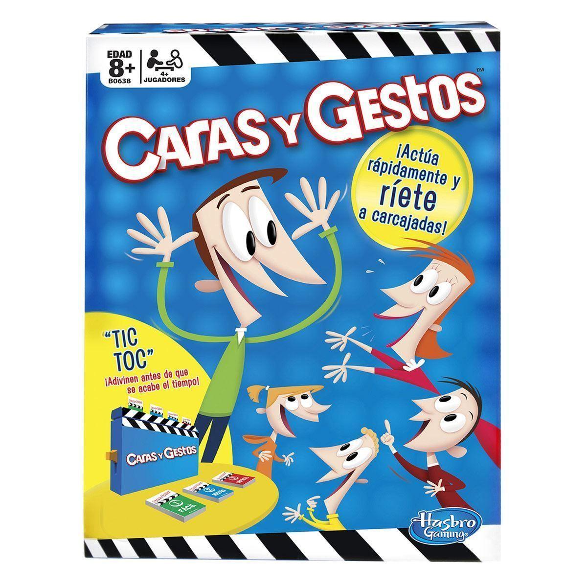 Juego Caras Y Gestos - Español - Hasbro-0