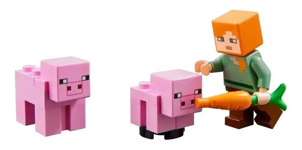 Lego 21170 Minecraft La Casa Cerdo 490 Piezas -5