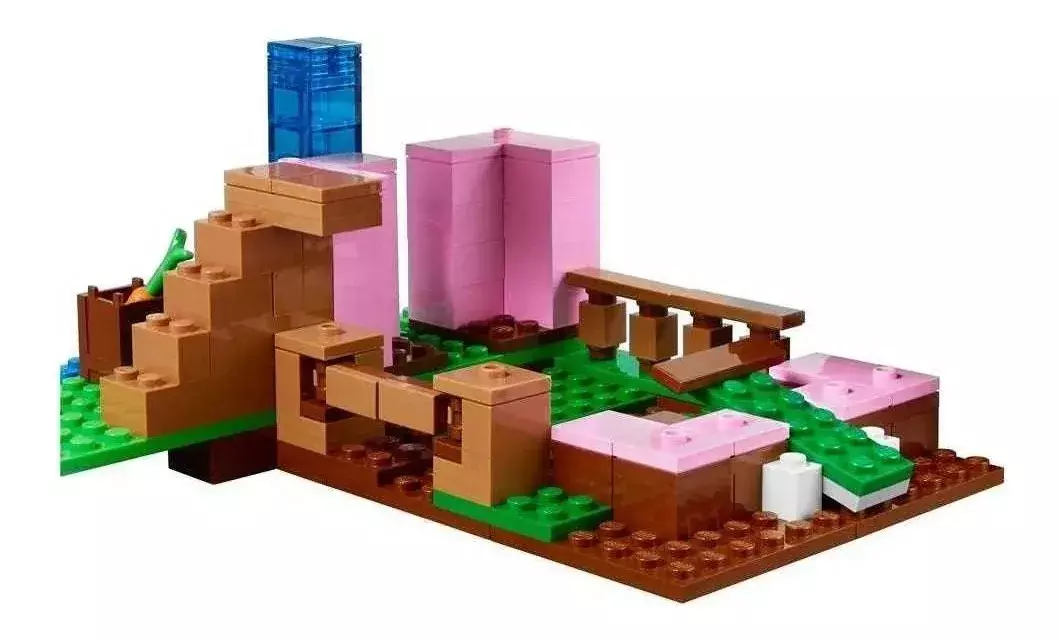 Lego 21170 Minecraft La Casa Cerdo 490 Piezas -2