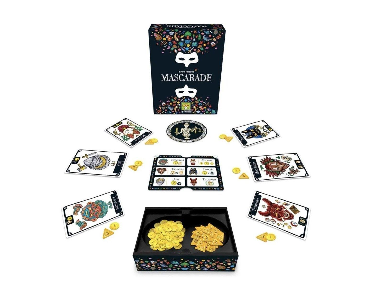 Mascarade Nueva Edicion - Juego De Mesa - Españo-1