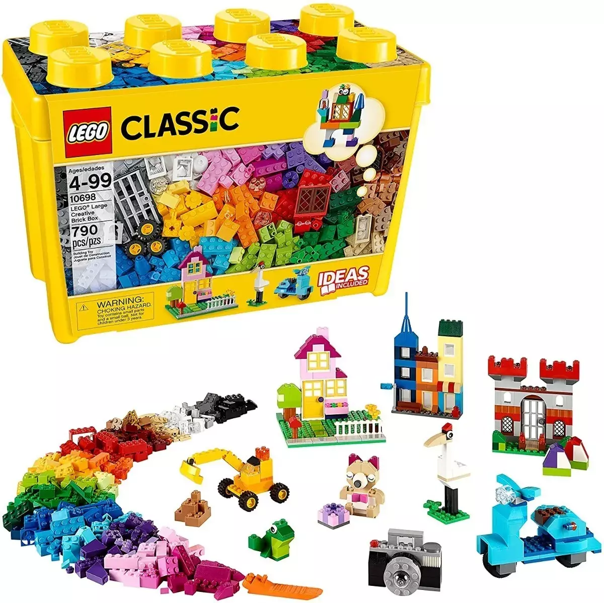 Lego Classic Large Creative Brick Box 790 Piezas-0