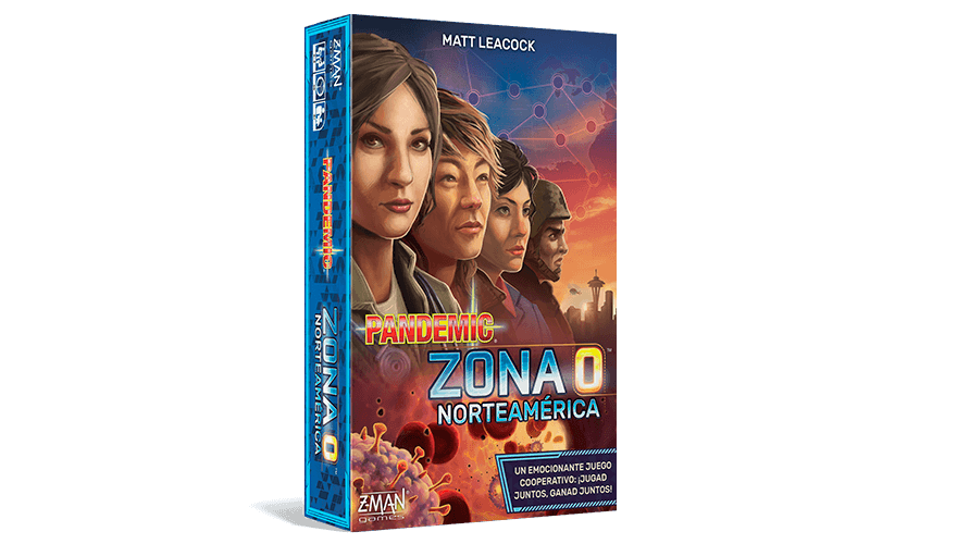 Pandemic Zona 0 - Norteamérica - Juego de Mesa - Español-0