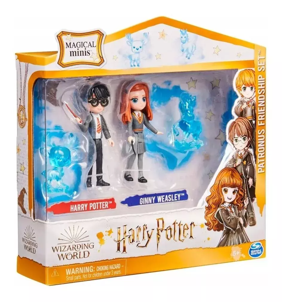 Pack 2 Figuras - Harry Potter Y Ginny Y Patronus-0