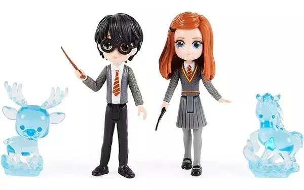 Pack 2 Figuras - Harry Potter Y Ginny Y Patronus-1