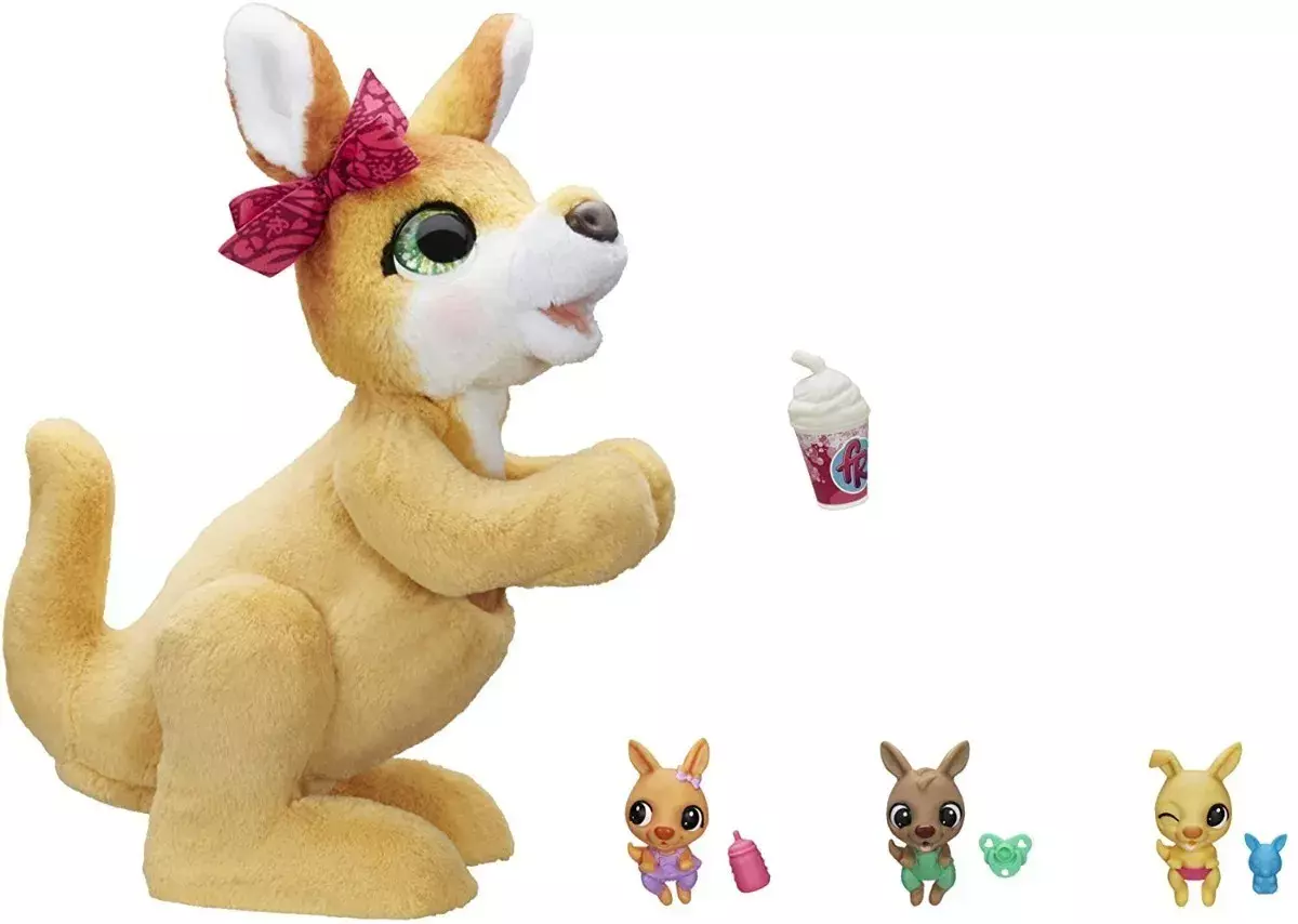 Furreal Mamá Josie La Canguro Mascota Interactiva Kanguro-1