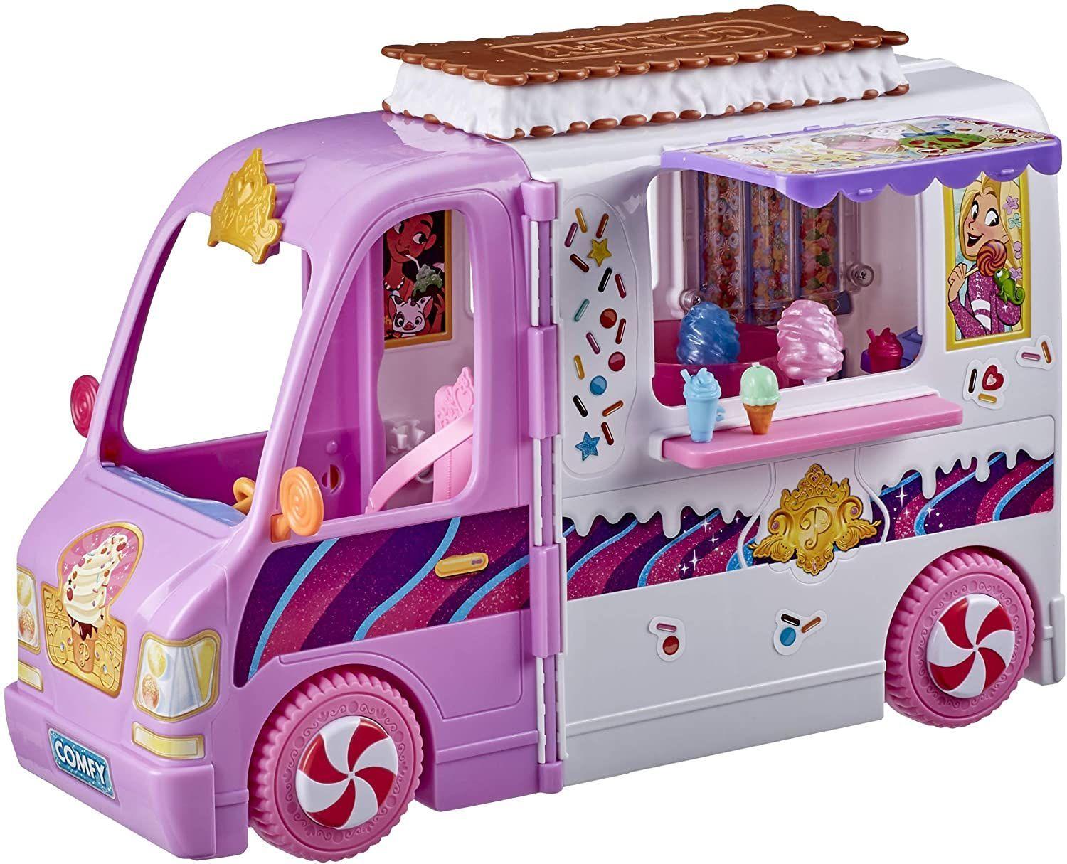 Camión Golosinas Princesas Disney Comfy Squad Para Muñecas-5