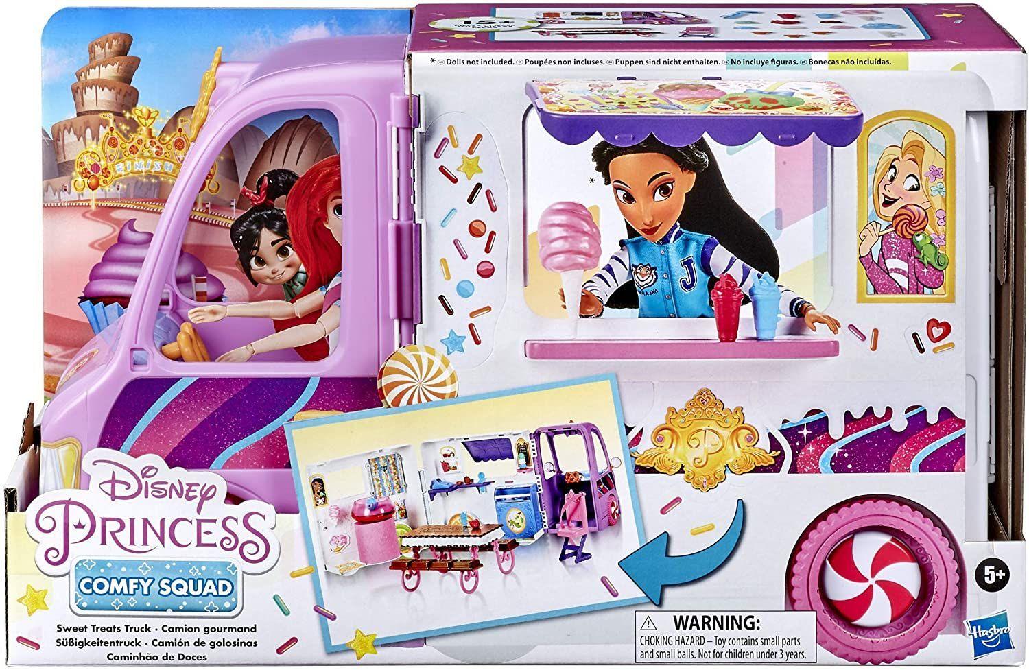 Camión Golosinas Princesas Disney Comfy Squad Para Muñecas-0