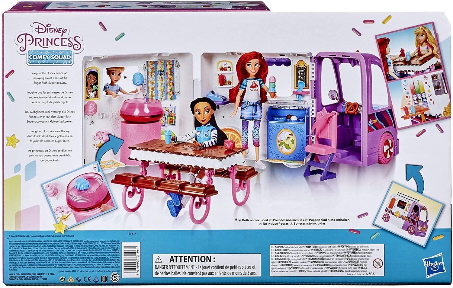 Camión Golosinas Princesas Disney Comfy Squad Para Muñecas-4