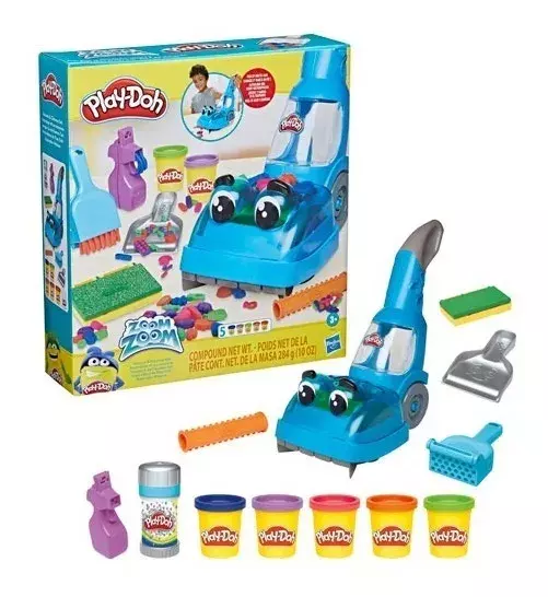 Play Doh Aspiradora Zoom Zoom Hasbro Masas-0