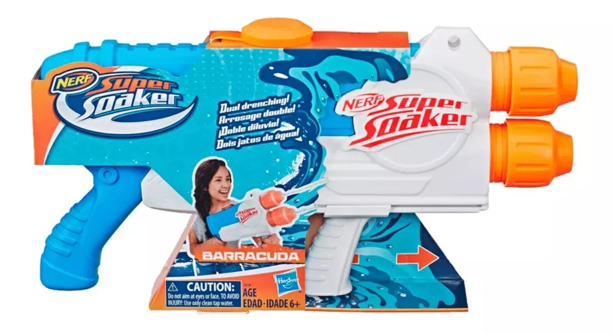 Supersoaker Double Barracuda - Pistola De Agua-0