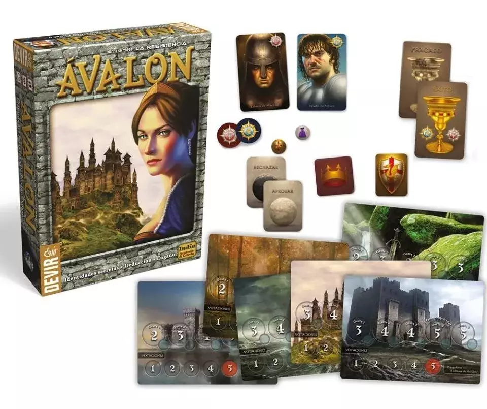 Juego La Resistencia Avalon Devir En Español / Diverti-1
