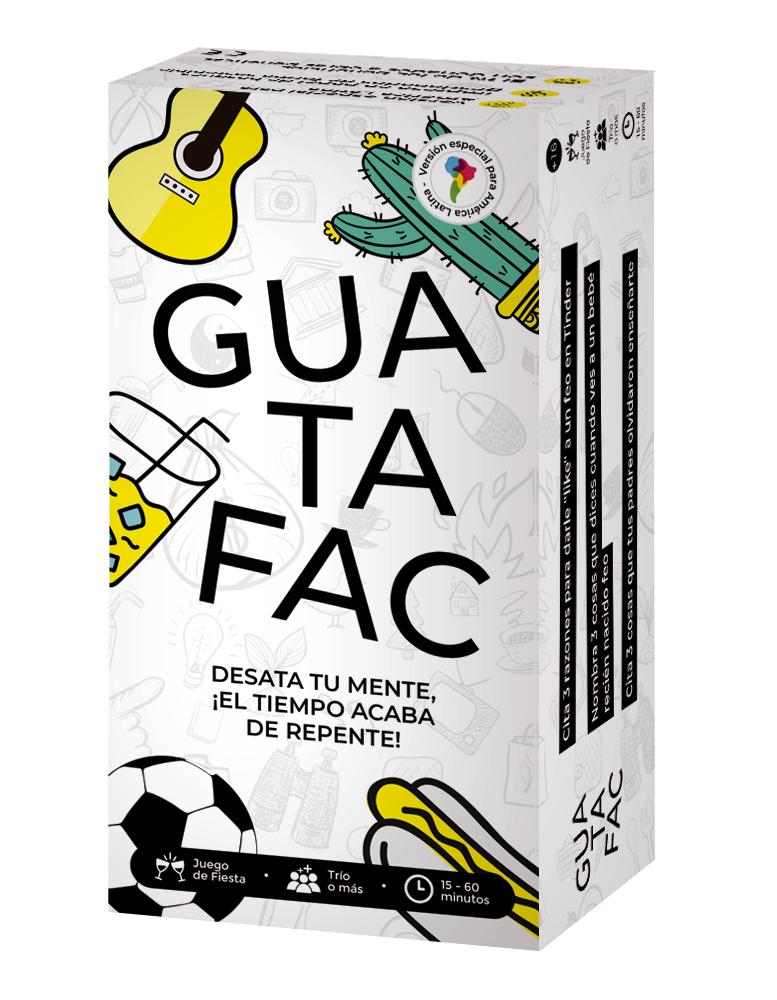 Guatafac (Edición Latina) - Juego De Mesa - Español-0