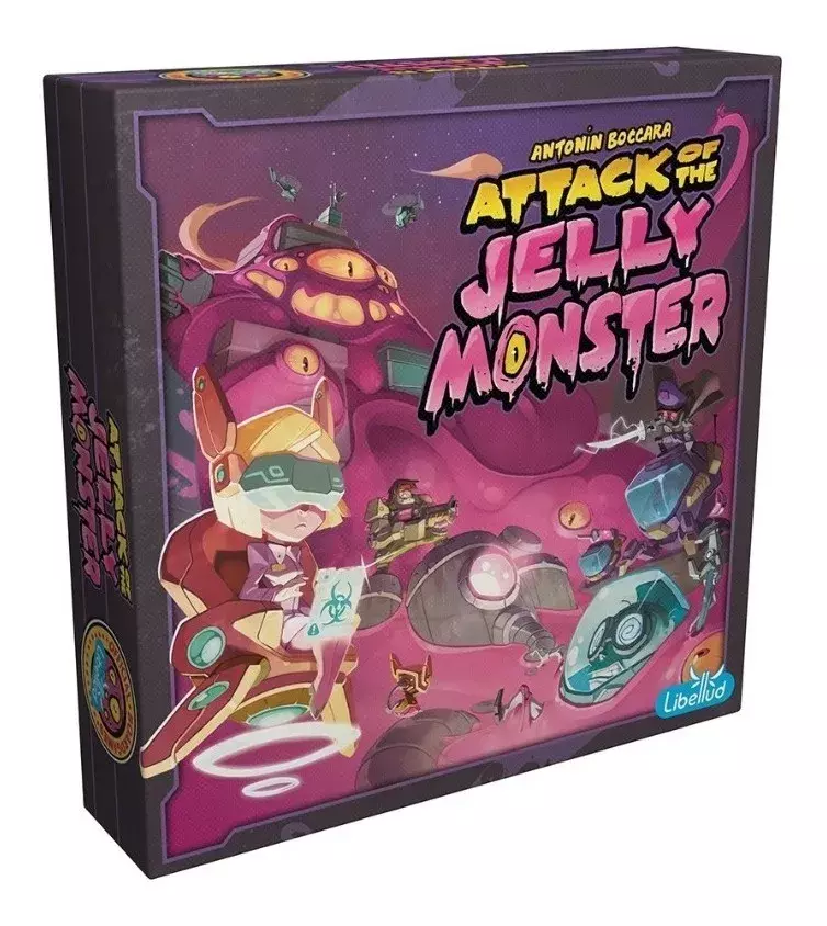 Juego Attack Of The Jelly Monster - Juego de Mesa - En Español-0
