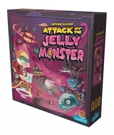 Juego Attack Of The Jelly Monster - Juego de Mesa - En Español-2