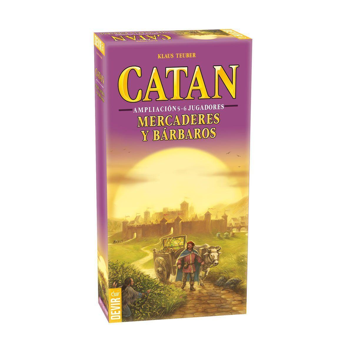 Catán Mercaderes Y Bárbaros Expansión 5 y 6 Jugadores - Juego De Mesa - Español-0