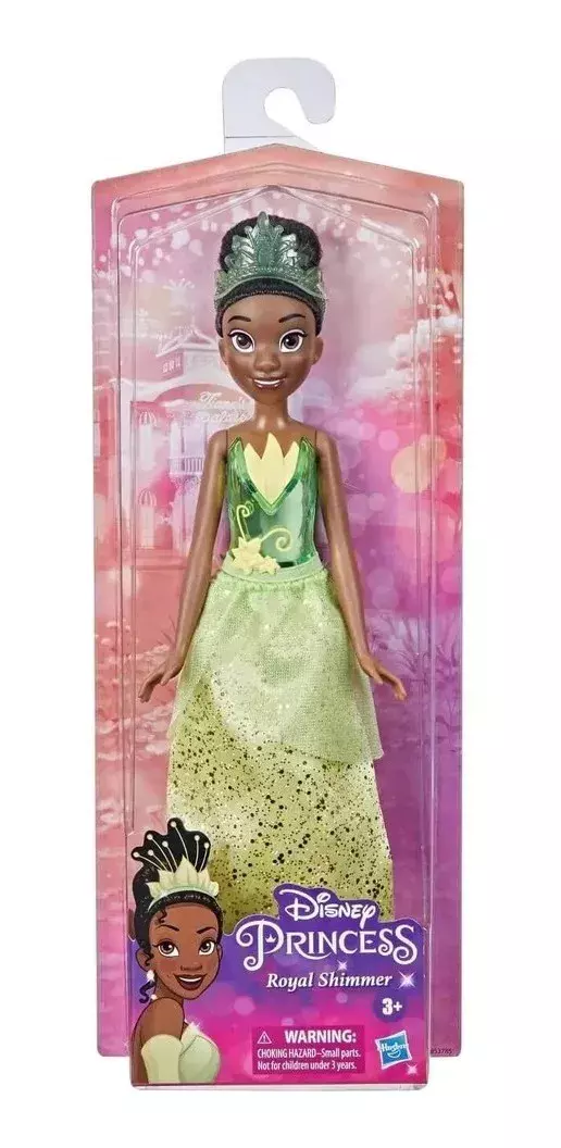 Muñeca Disney Princesa Shimmer - Tiana - Hasbro -0