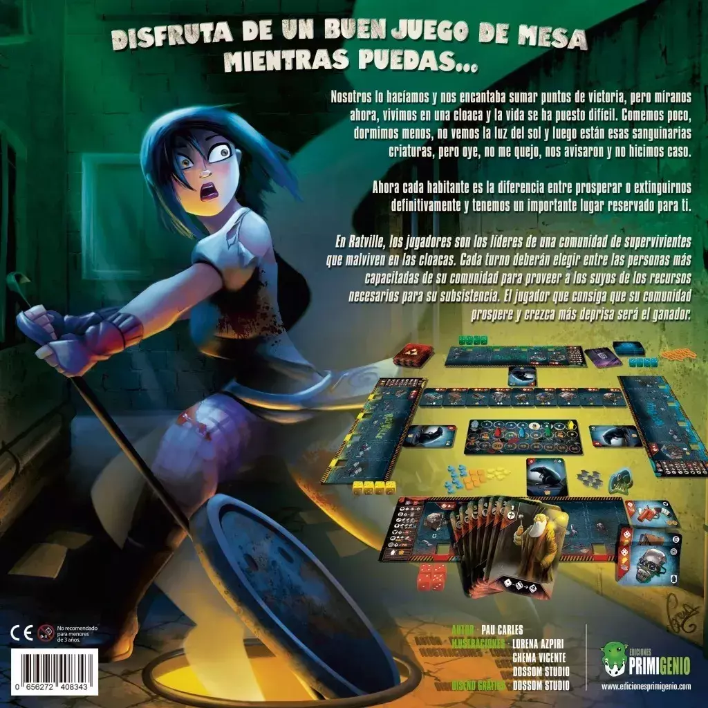 Ratville - Juego De Mesa - En Español -3