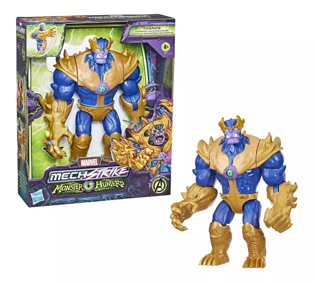 Marvel Avengers Mech Strike Monster Hunters - Punch Thanos-0