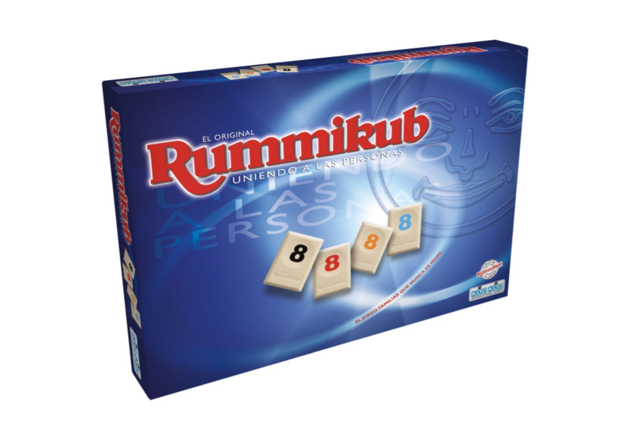 Rummikub Rummy Azul - Juego De Mesa - Español-0