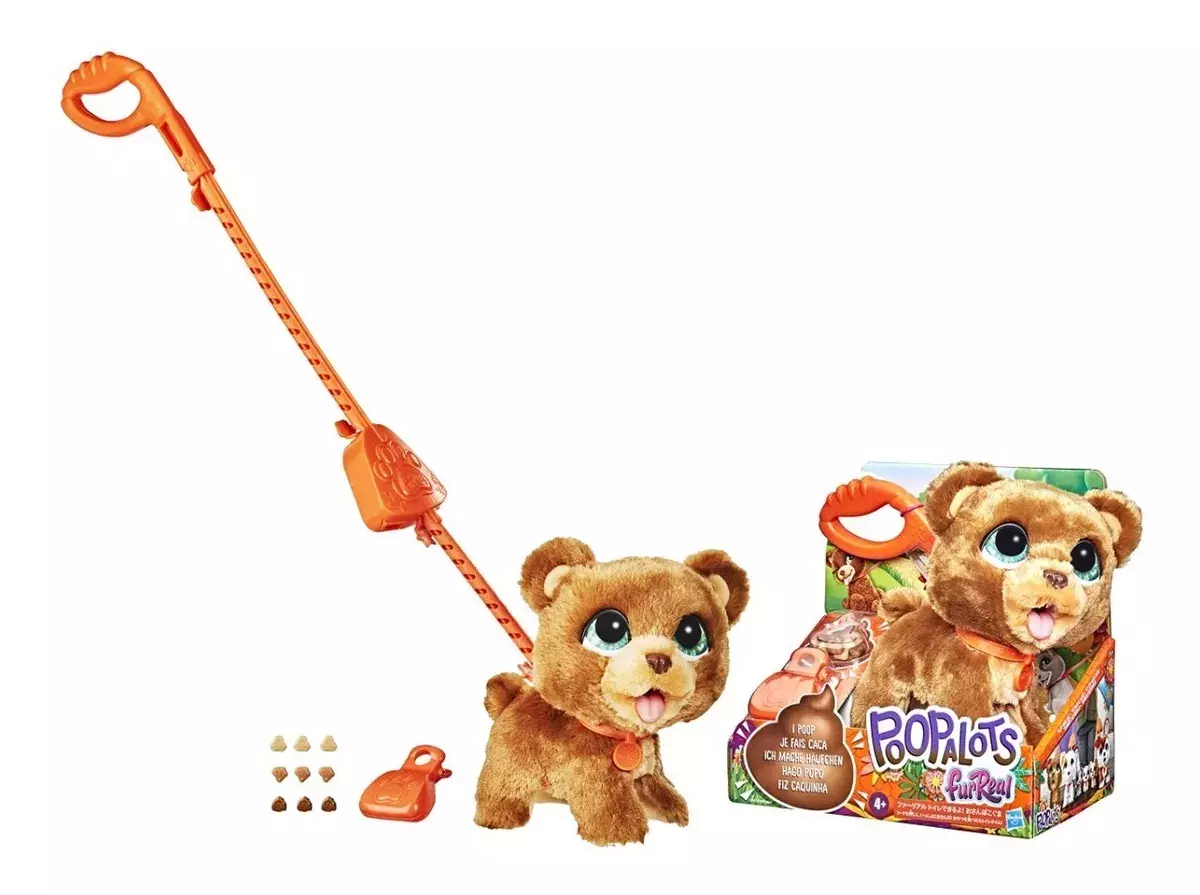 Furreal Poopalots Wags Osito Hace Popo - Hasbro-1