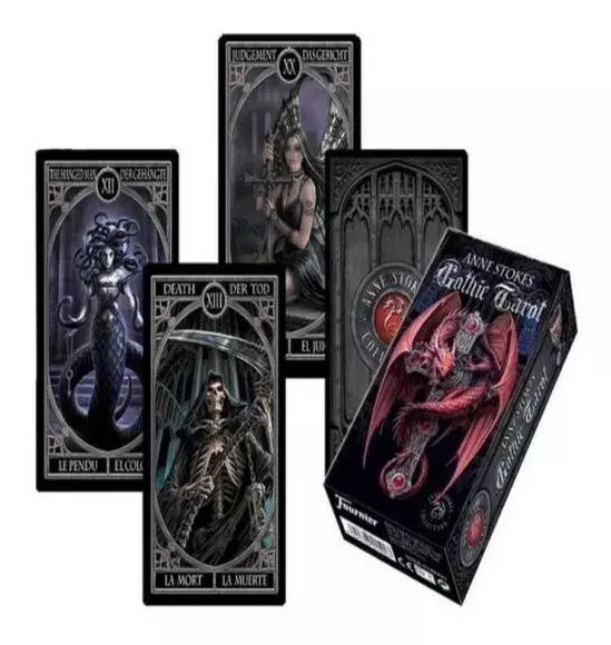 Baraja De Tarot Anne Stokes Gothic 78 Cartas - Español-3