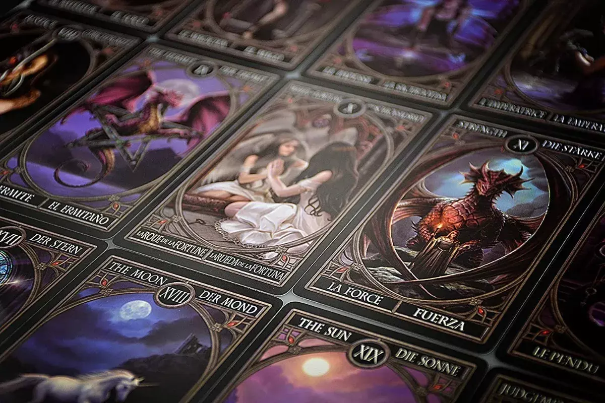 Baraja De Tarot Anne Stokes Gothic 78 Cartas - Español-6