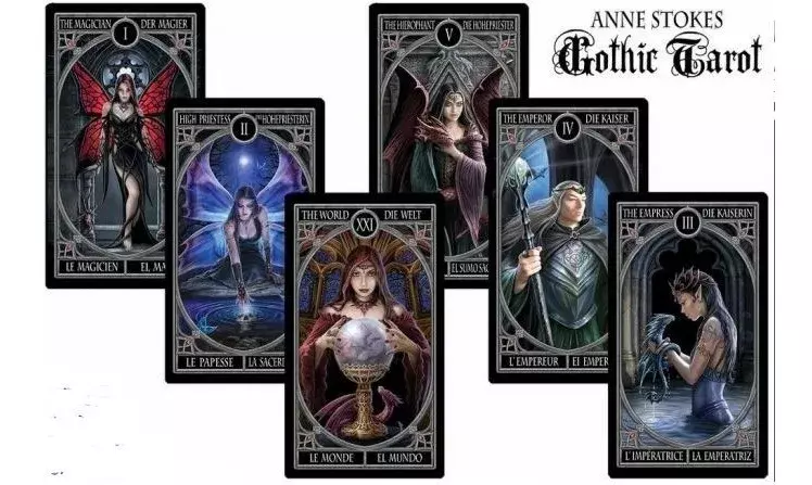 Baraja De Tarot Anne Stokes Gothic 78 Cartas - Español-5
