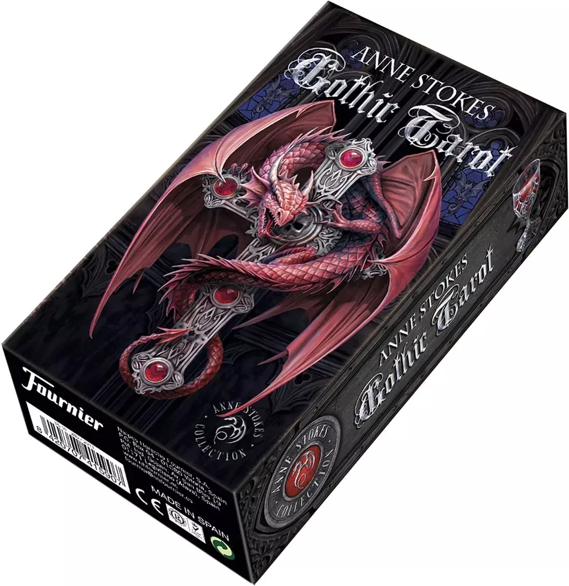 Baraja De Tarot Anne Stokes Gothic 78 Cartas - Español-0