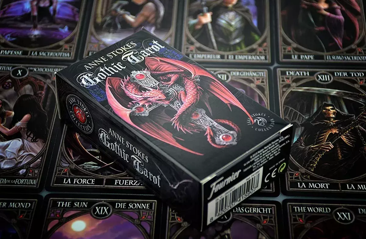 Baraja De Tarot Anne Stokes Gothic 78 Cartas - Español-7