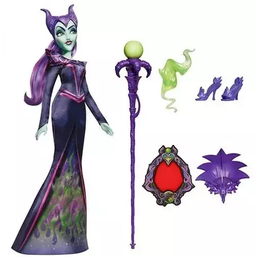 Muñeca De Lujo Malefica Bella Durmiente Accesorio-1
