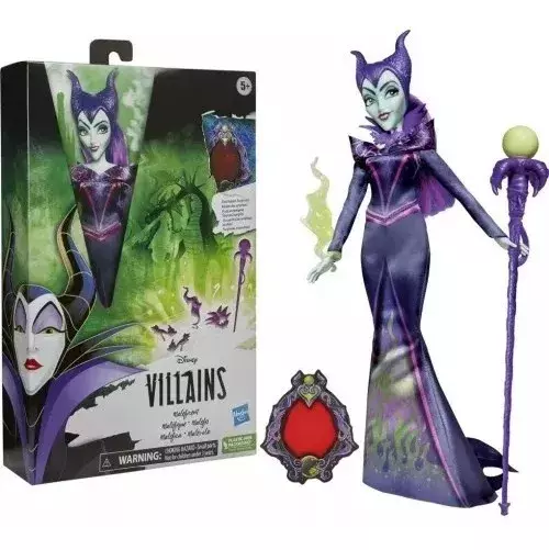 Muñeca De Lujo Malefica Bella Durmiente Accesorio-2