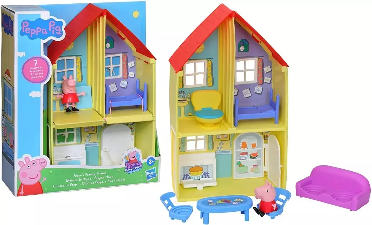 Peppa Pig Casa Familiar 7 Accesorios - Hasbro -2