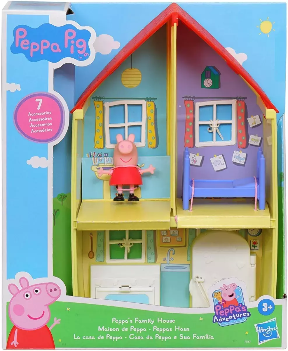 Peppa Pig Casa Familiar 7 Accesorios - Hasbro -0