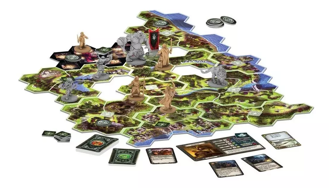 Juego Señor Anillos Viajes Por La Tierra Media - Juego de Mesa - Español-4