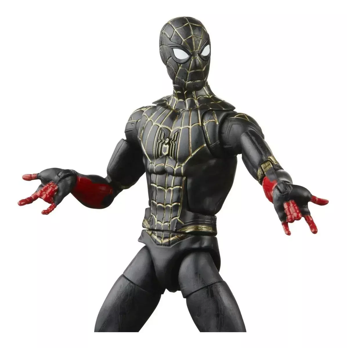 Spiderman Marvel Legends Black And Gold Traje-1