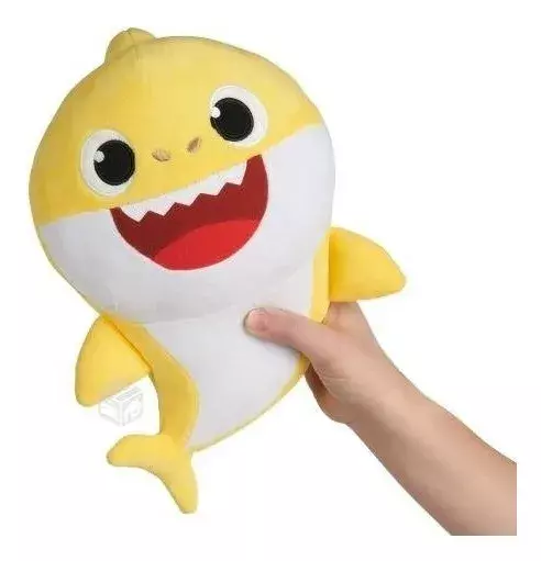 Baby Shark - Peluche Bebe Amarillo 30cm - Original-1