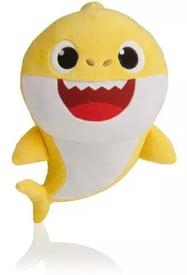 Baby Shark - Peluche Bebe Amarillo 30cm - Original-0