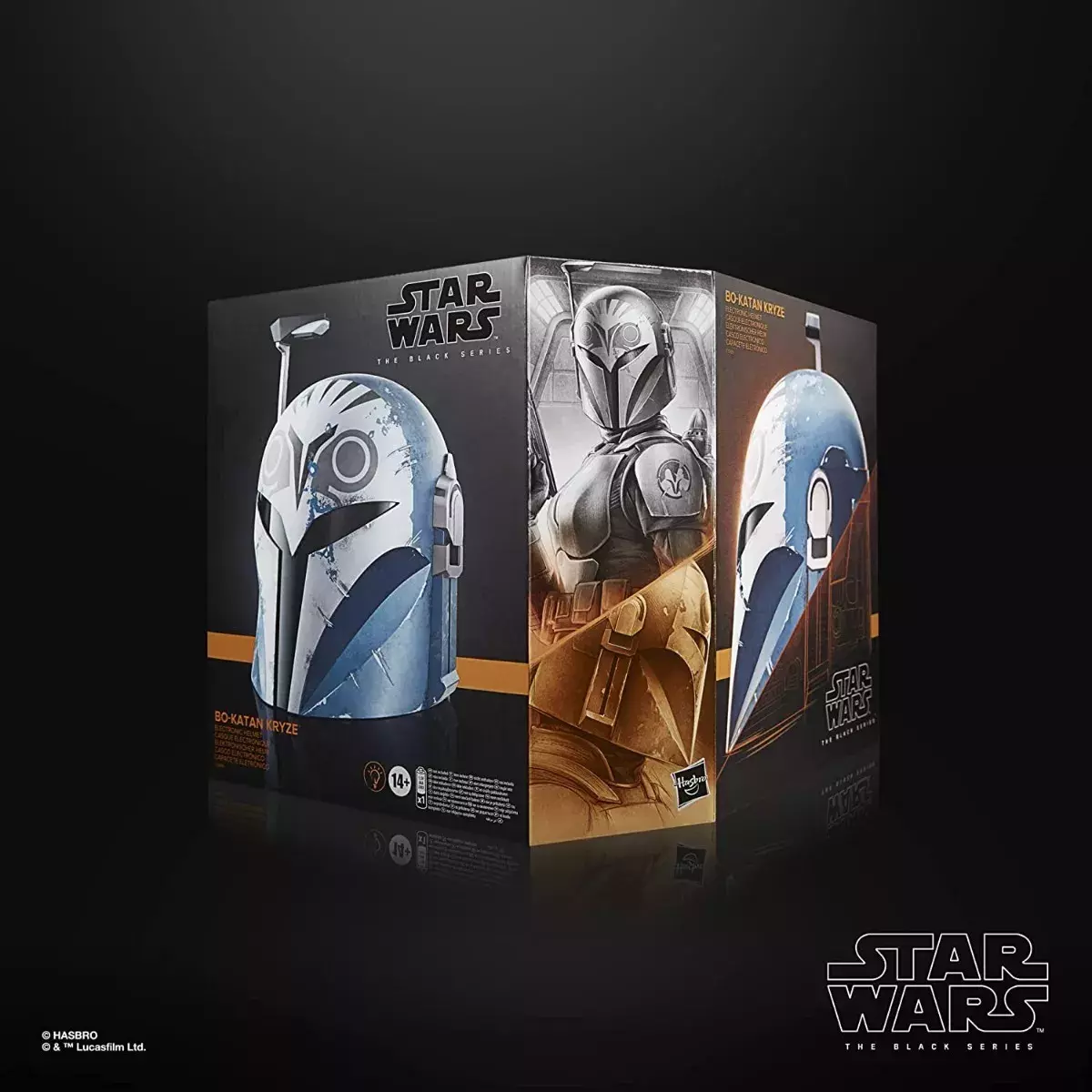 Casco Electrónico Bo Katan Kryze - Star Wars Black -5