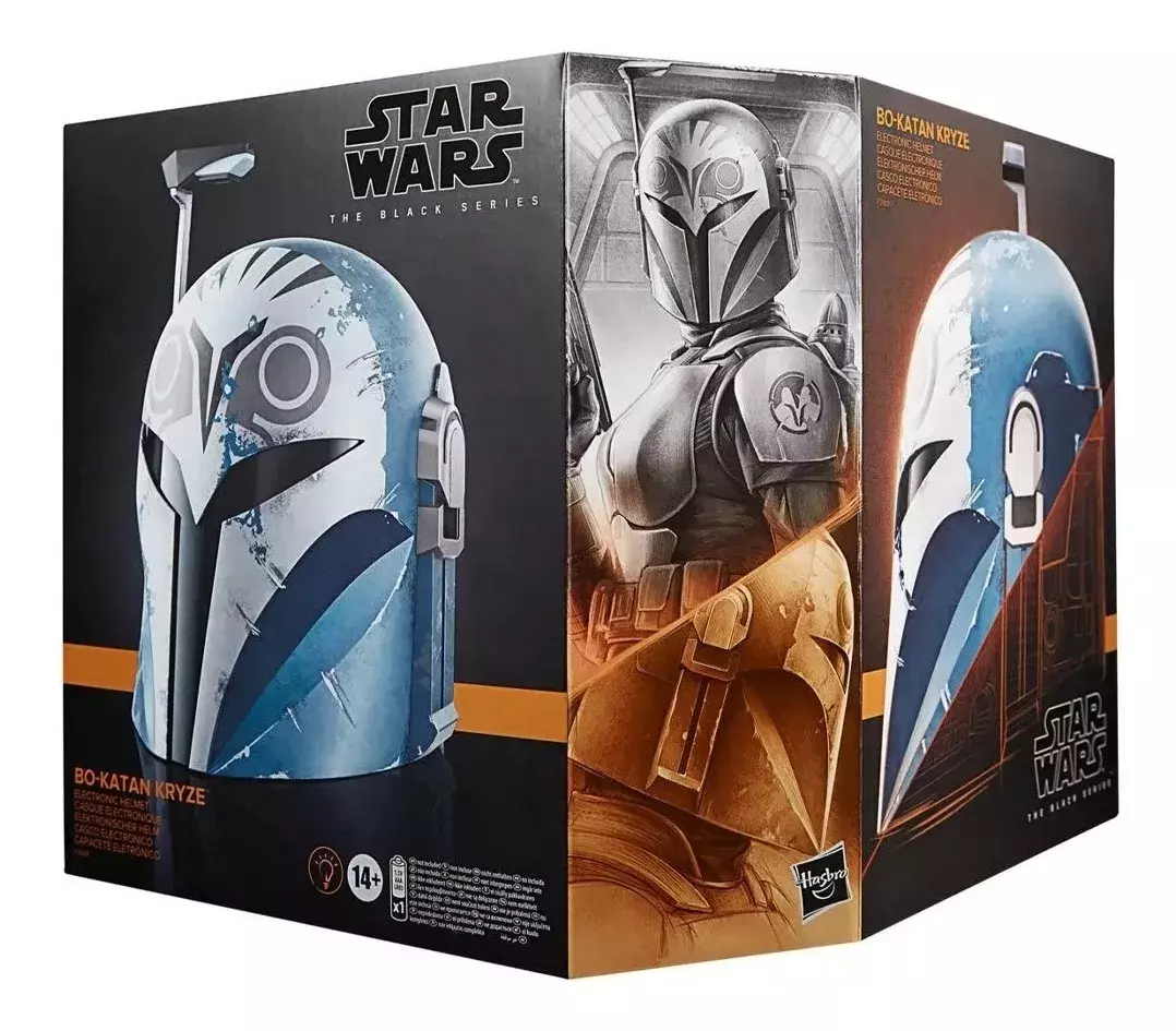 Casco Electrónico Bo Katan Kryze - Star Wars Black -2