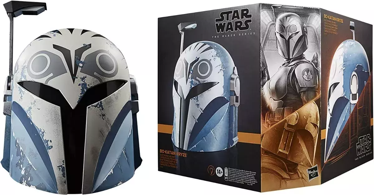 Casco Electrónico Bo Katan Kryze - Star Wars Black -0