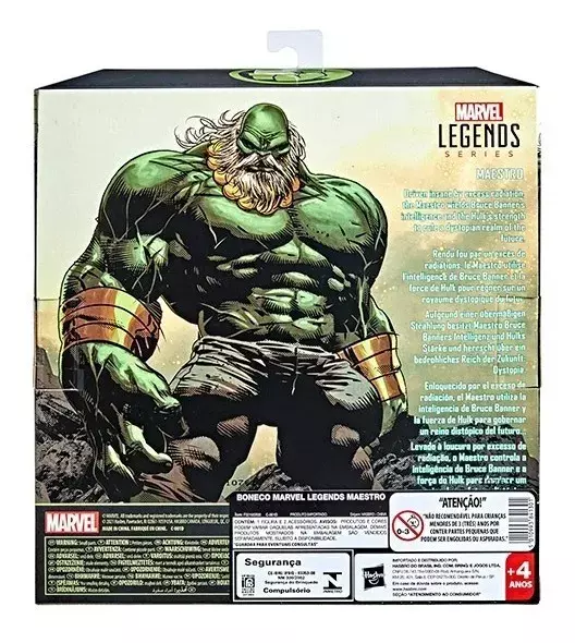 Figura Hulk Gigante Maestro - Marvel Legends Series-2