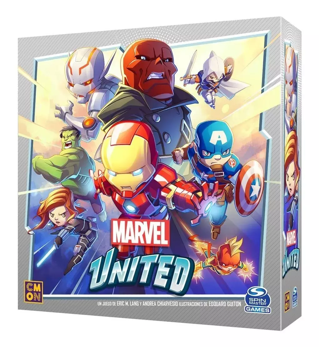 Marvel United Base - Juego De Mesa - Español -0