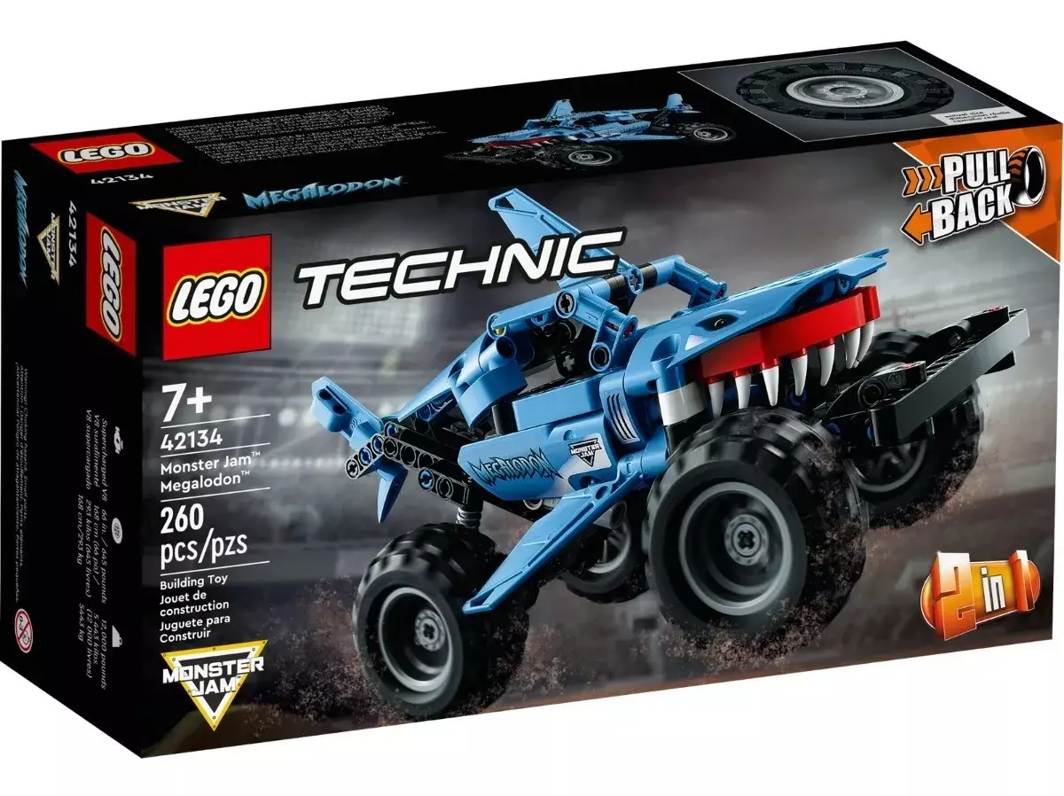 Lego 42134 Monster Jam - Megalodon 260 Piezas -0