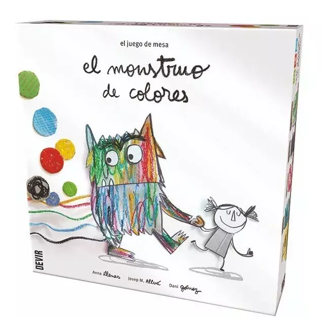 El Monstruo De Colores - Juego De Mesa - Español-0