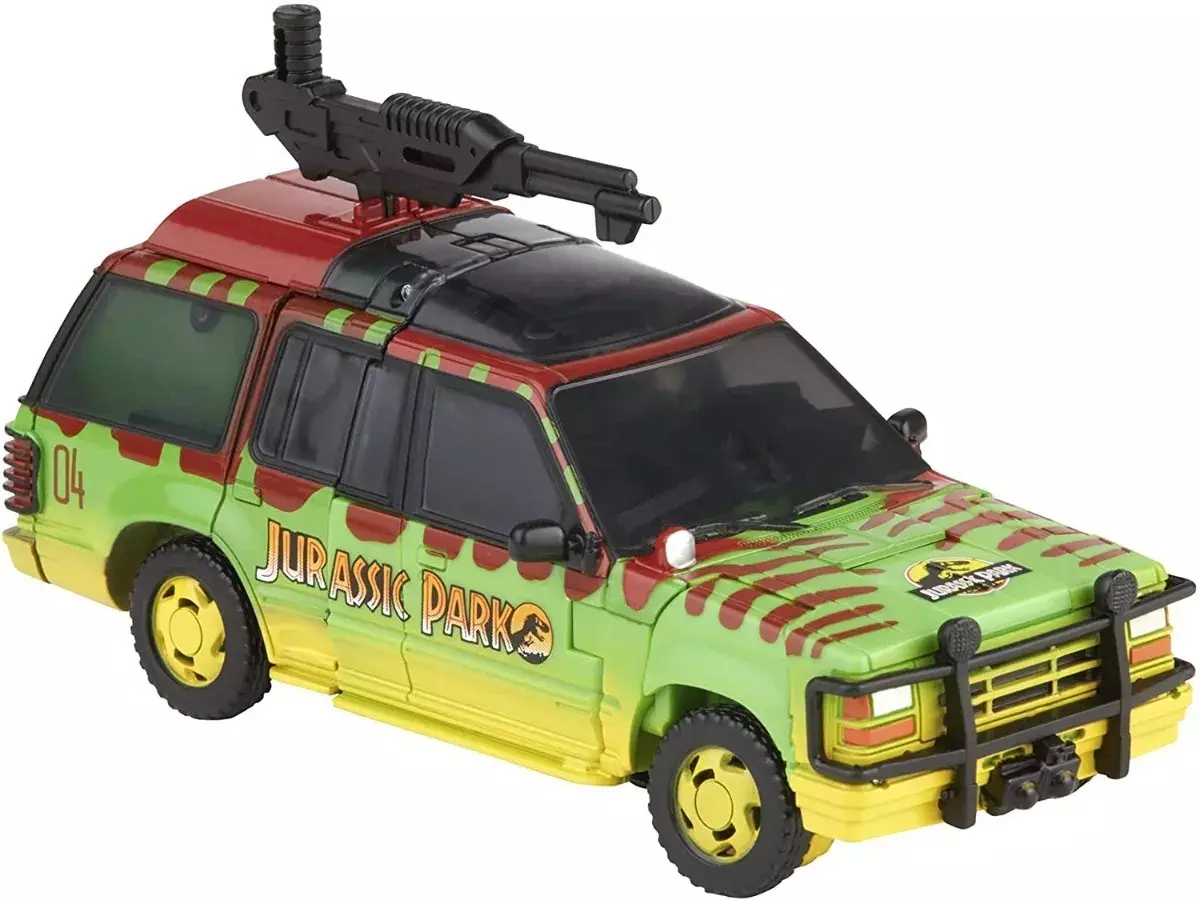 Figura Transformers Generacions Jurassic Park Rex & Autobot-5