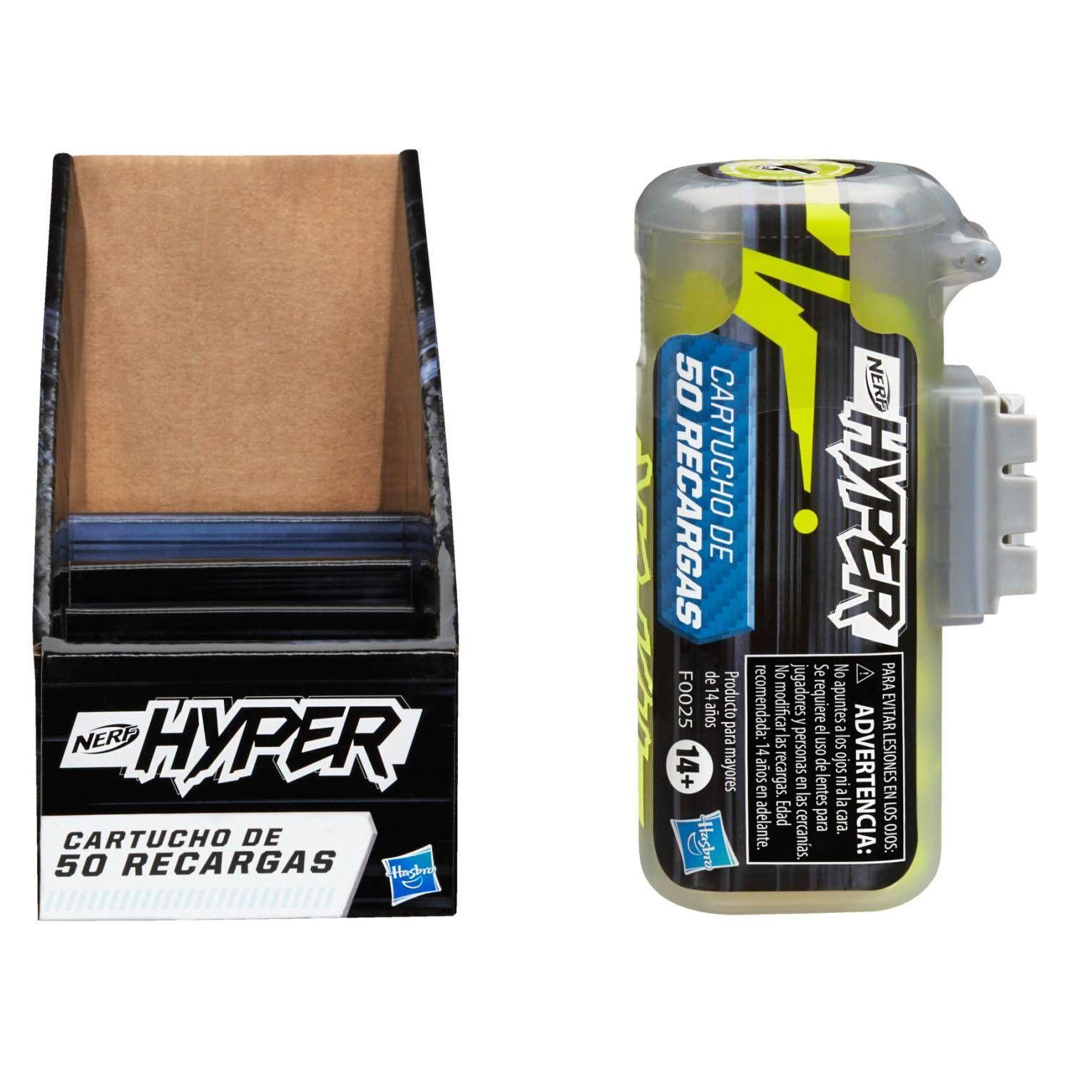 Bote de recarga Nerf Hyper de 50 recargas-2
