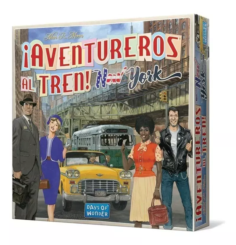 Juego Ticket To Ride New York Español -0