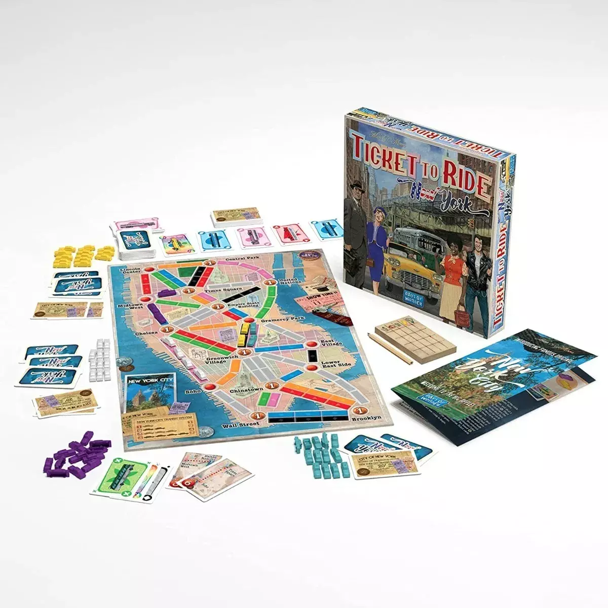 Juego Ticket To Ride New York Español -3