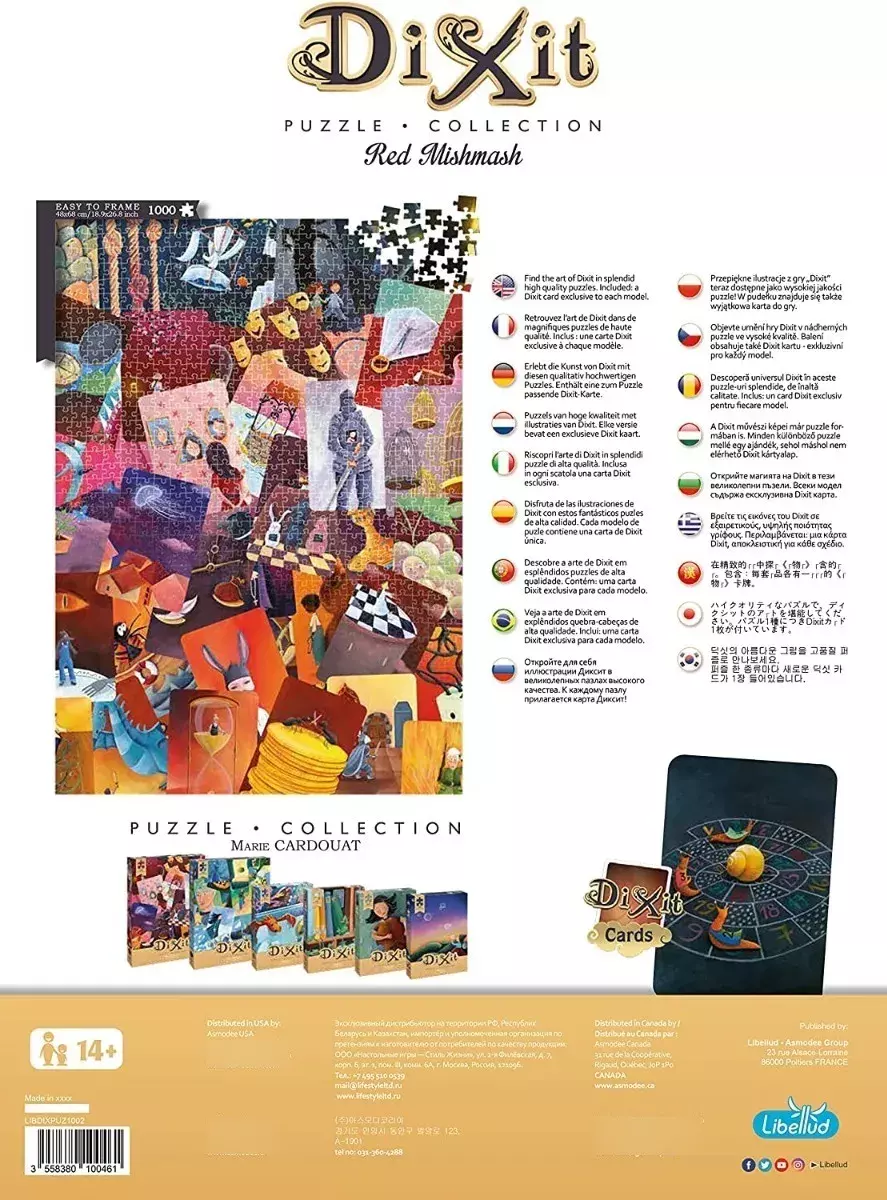 Dixit - Puzzle Rompecabezas 1000 Pzs Red Mishmash -4