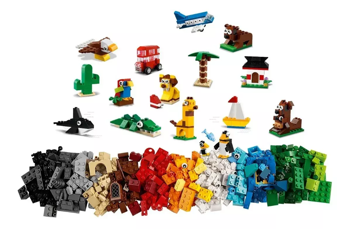 Lego 11015 Classic Alrededor Del Mundo 950 Piezas-1